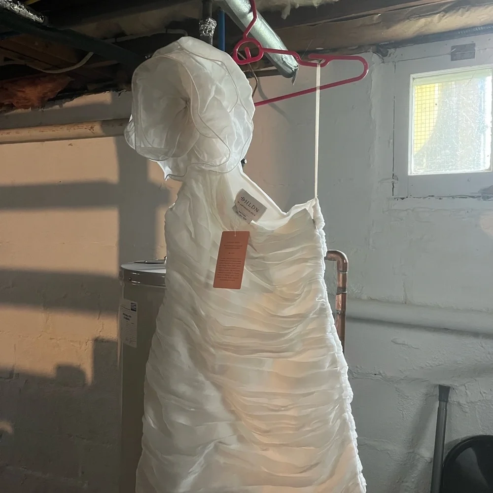 BHLDN One Shoulder Dress NWT - Picture 1 of 3